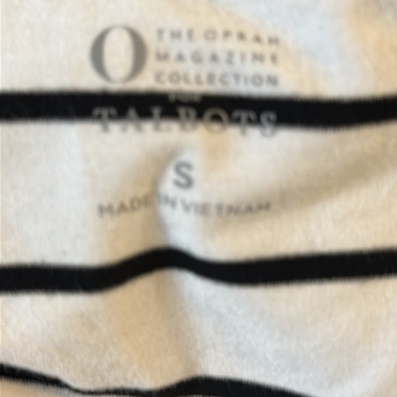 Oprah Longline T-shirt by Talbots Longline Size Small - Picture 6 of 6